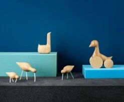 Normann Copenhagen Shorebird, Groß, Weiße Beine -Normann Copenhagen 1001 Shorebird Swan Ducky 1