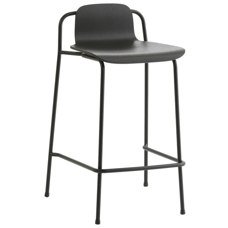 Normann Copenhagen Studio Barhocker, 65 Cm, Schwarz 3 Normann Copenhagen Studio Barhocker, 65 Cm, Schwarz