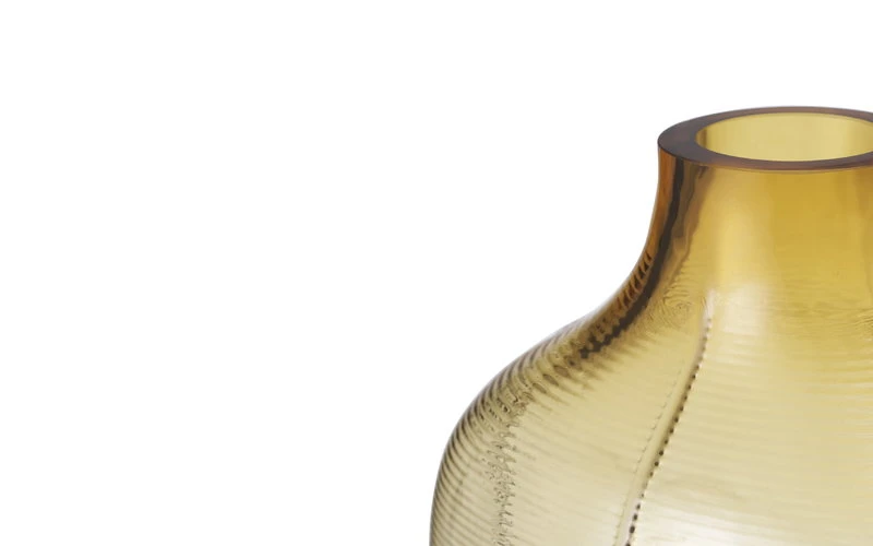 Normann Copenhagen Step Vase, 31 Cm, Braun 4 Normann Copenhagen Step Vase, 31 Cm, Braun – Bild 2