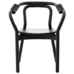Normann Copenhagen Knot Stuhl, Schwarz