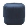 Normann Copenhagen Circus Hocker, Klein, Dunkelblaues Velours