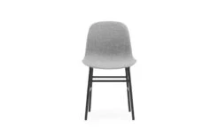 Normann Copenhagen Form Stuhl, Schwarzer Stahl - Synergy 16 -Normann Copenhagen 1400949 Form Chair Full Uph Steel Black LDS16 02