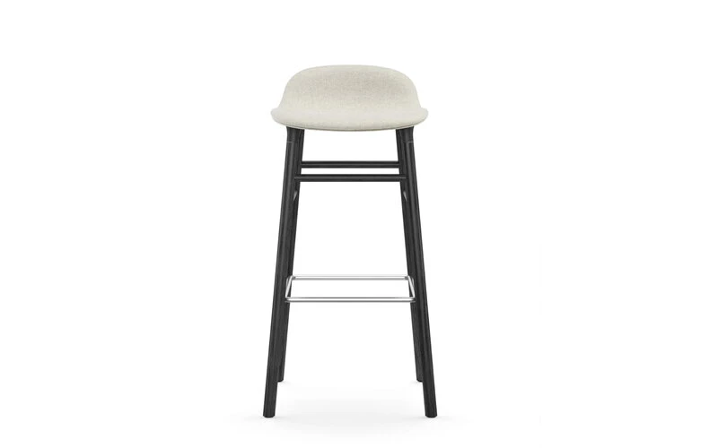 Normann Copenhagen Form Barhocker, 75 cm, Eiche Schwarz - Main Line Flax 20 – Bild 2