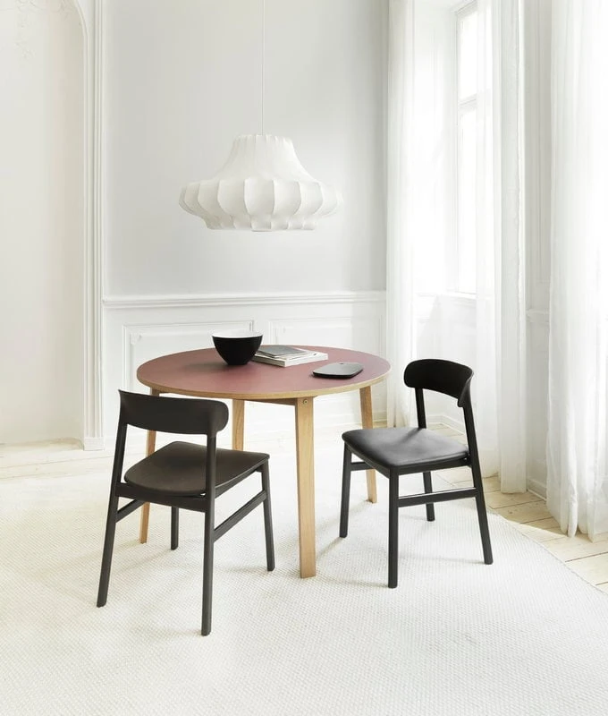Normann Copenhagen Herit Stuhl, Eiche Schwarz – Schwarz – Bild 3