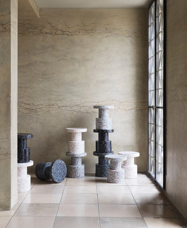 Normann Copenhagen Bit Hocker, Schwarz – Mehrfarbig 6 Normann Copenhagen Bit Hocker, Schwarz – Mehrfarbig – Bild 4