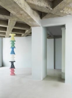 Normann Copenhagen Bit Hocker, Stapel, Grün -Normann Copenhagen 2022 Bit Cone Stack Group 05