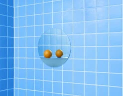 Normann Copenhagen Horizon Spiegel, Rund, Edelstahl -Normann Copenhagen 2022 Horizon Mirror Round Stainless Steel 02