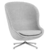 Normann Copenhagen Hyg Loungesessel, Hoch, Dreh- Und Kippbar, Aluminium - Grau -Normann Copenhagen 222NormannCopenhagen AK 1