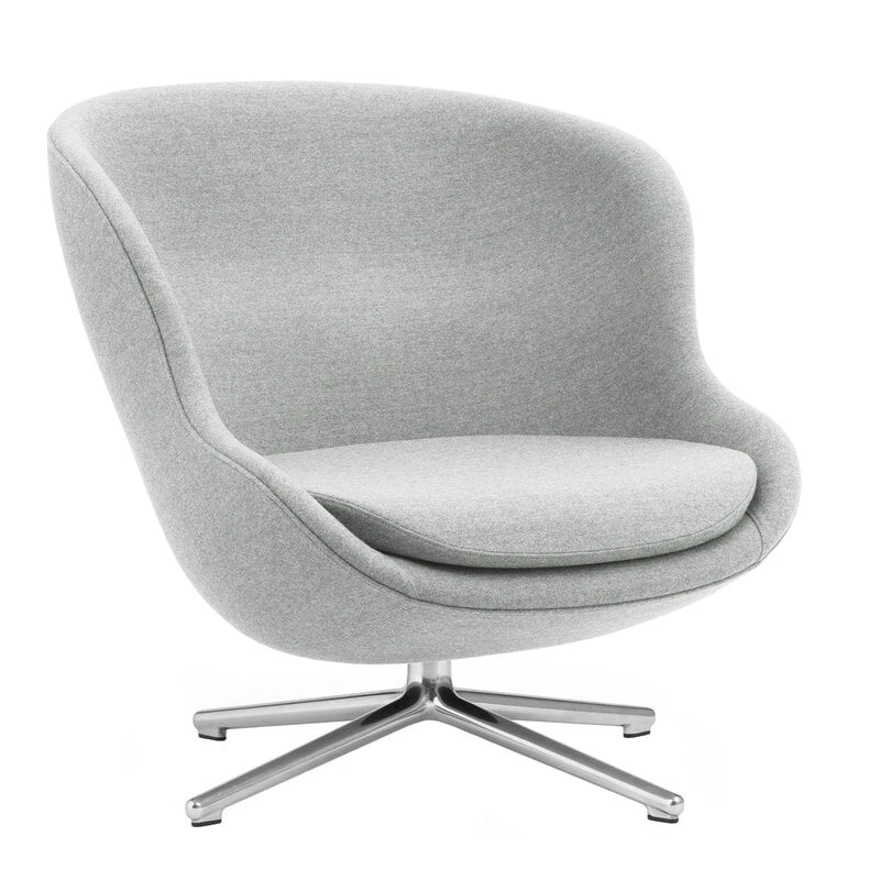 Normann Copenhagen Hyg Loungesessel, Niedrig, Dreh- Und Kippbar, Aluminium - Synerg 3 Normann Copenhagen Hyg Loungesessel, Niedrig, Dreh- Und Kippbar, Aluminium - Synerg