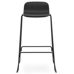 Normann Copenhagen Just Barstool 75 Cm, Mit Rückenlehne, Schwarz 7 Normann Copenhagen Just Barstool 75 Cm, Mit Rückenlehne, Schwarz -Normann Copenhagen 24Chairs iso HV