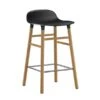 Normann Copenhagen Barhocker Form, 65 Cm, Schwarz – Eiche -Normann Copenhagen 27NCchairs iso HV