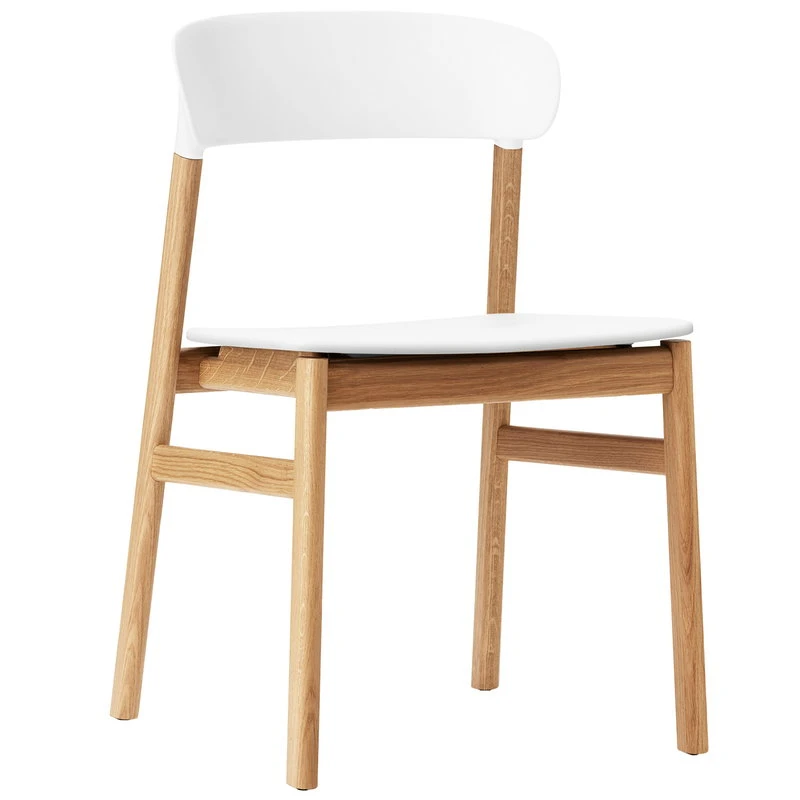 Normann Copenhagen Stuhl Herit, Eiche – Weiß 3 Normann Copenhagen Stuhl Herit, Eiche – Weiß