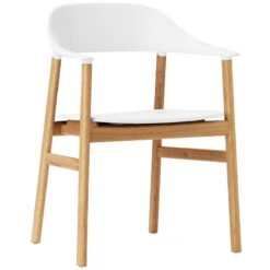 Normann Copenhagen Sessel Herit, Eiche – Weiß