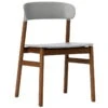 Normann Copenhagen Stuhl Herit, Eiche Geräuchert – Grau