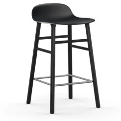 Normann Copenhagen Form Chair Barstuhl Lackierte Eichenbeine 65cm