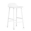 Normann Copenhagen Barhocker Form, 65 Cm, Weißer Stahl – Weiß -Normann Copenhagen 31NCchairs iso HV