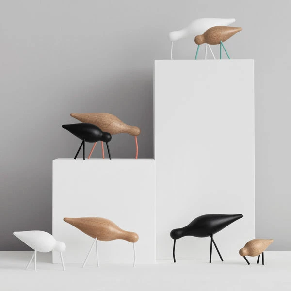 Normann Copenhagen Shorebird, Klein, Schwarz 5 Normann Copenhagen Shorebird, Klein, Schwarz – Bild 3