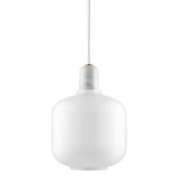 Normann Copenhagen Pendelleuchte Amp, Klein, Weiß
