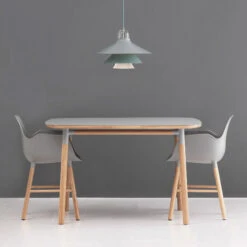 Normann Copenhagen Form Sessel, Weiß/Eiche -Normann Copenhagen 402 NormannCopenhagen iso