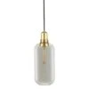 Normann Copenhagen Amp Leuchte, Groß, Rauchgrau - Messing -Normann Copenhagen 502166 Normann Copenhagen Amp Lamp Large Smoke Brass