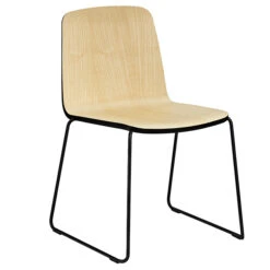 Normann Copenhagen Just Chair, Esche – Schwarz