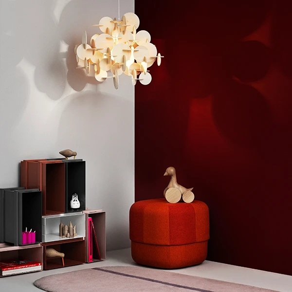 Normann Copenhagen Bau Pendelleuchte, Groß, Natur 7 Normann Copenhagen Bau Pendelleuchte, Groß, Natur – Bild 5