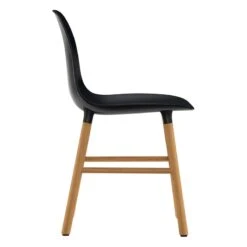 Normann Copenhagen Form Stuhl, Schwarz/Eiche -Normann Copenhagen 602818 Form Chair Oak Black 3