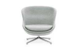 Normann Copenhagen Hyg Loungesessel, Niedrig, Dreh- Und Kippbar, Aluminium - Synerg 7 Normann Copenhagen Hyg Loungesessel, Niedrig, Dreh- Und Kippbar, Aluminium - Synerg -Normann Copenhagen 603806 Hyg Lounge Chair Low Swivel Alu LDS16 02 1