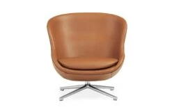 Normann Copenhagen Hyg Loungesessel, Niedrig, Dreh- Und Kippbar, Aluminium - Brandy 7 Normann Copenhagen Hyg Loungesessel, Niedrig, Dreh- Und Kippbar, Aluminium - Brandy -Normann Copenhagen 603806 Hyg Lounge Chair Low Swivel Alu Ultra 41574 02