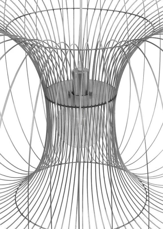 Normann Copenhagen Coil Pendelleuchte, 110 cm, Edelstahl 4 Normann Copenhagen Coil Pendelleuchte, 110 cm, Edelstahl – Bild 2