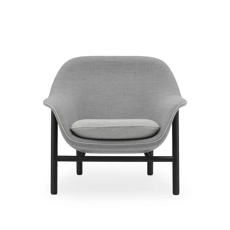 Normann Copenhagen Drape Loungesessel, Niedr., Remix 113 - Hallingdal 100-Eiche Sch – Bild 2