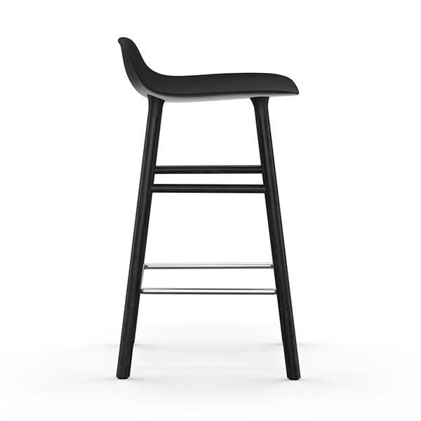 Normann Copenhagen Barhocker Form, 65 Cm, Schwarz – Eiche Schwarz 4 Normann Copenhagen Barhocker Form, 65 Cm, Schwarz – Eiche Schwarz – Bild 2