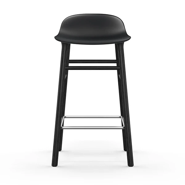 Normann Copenhagen Barhocker Form, 65 Cm, Schwarz – Eiche Schwarz 5 Normann Copenhagen Barhocker Form, 65 Cm, Schwarz – Eiche Schwarz – Bild 3