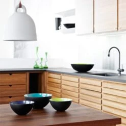 Normann Copenhagen Krenit Schale, 30 Cl, Schwarz-weiß 10 Normann Copenhagen Krenit Schale, 30 Cl, Schwarz-weiß -Normann Copenhagen 698NormannCopenhagen iso 1