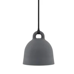 Normann Copenhagen Bell Pendelleuchte, XS, Grau