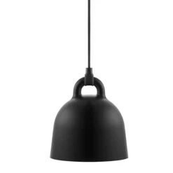 Normann Copenhagen Bell Pendelleuchte, XS, Schwarz
