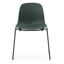 Normann Copenhagen Form Stuhl, Stapelbar, Stahl Schwarz - Grün -Normann Copenhagen Form Chair Stacking Black Steel Green 2