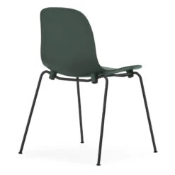 Normann Copenhagen Form Stuhl, Stapelbar, Stahl Schwarz - Grün -Normann Copenhagen Form Chair Stacking Black Steel Green 4
