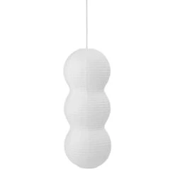 Normann Copenhagen Paralume Puff Multitude, Bianco