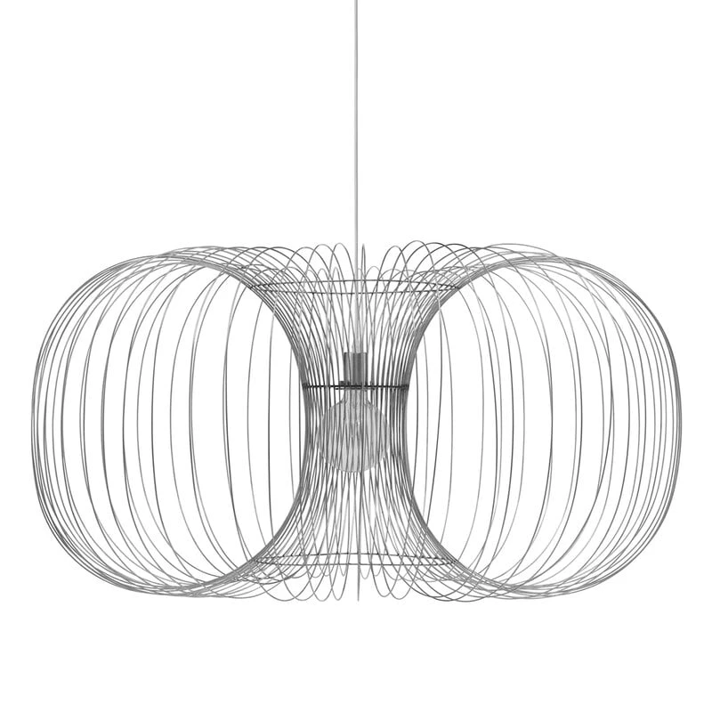 Normann Copenhagen Coil Pendelleuchte, 110 cm, Edelstahl 3 Normann Copenhagen Coil Pendelleuchte, 110 cm, Edelstahl