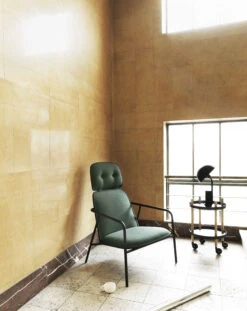 Ablage Block Metall Weiß Holz Natur / Ø 45 Cm - Normann Copenhagen -Normann Copenhagen ablage block weiss madeindesign 330844 original