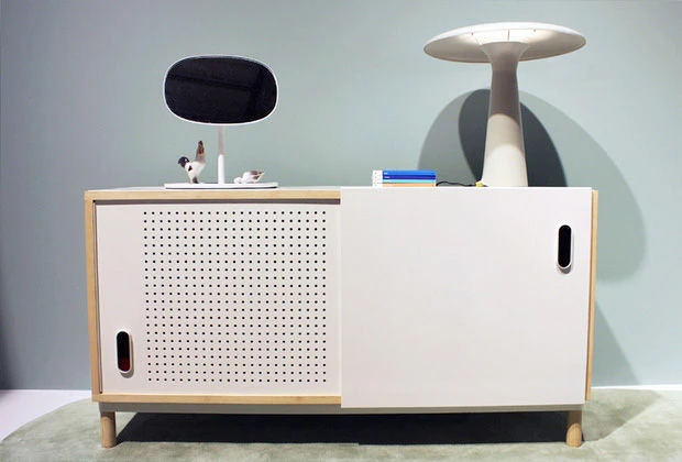 Anrichte Kabino Metall Holz Weiß / L 114 Cm - Normann Copenhagen 5 Anrichte Kabino Metall Holz Weiß / L 114 Cm - Normann Copenhagen – Bild 3