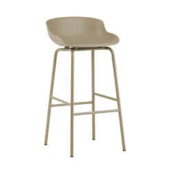 Barhocker Hyg Plastikmaterial Beige / H 75 Cm - Polypropylen - Normann Copenhagen