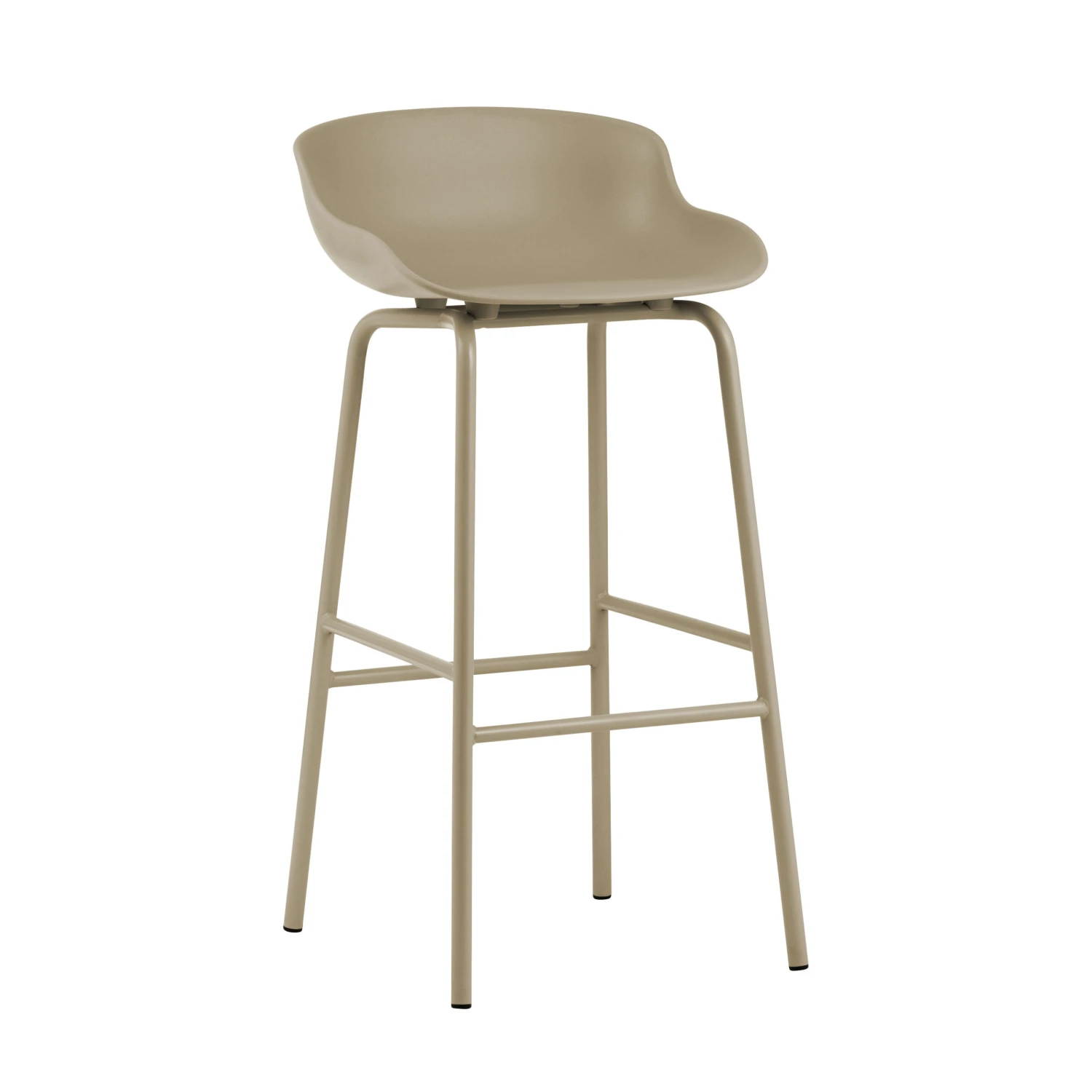 Barhocker Hyg Plastikmaterial Beige / H 75 Cm - Polypropylen - Normann Copenhagen 3 Barhocker Hyg Plastikmaterial Beige / H 75 Cm - Polypropylen - Normann Copenhagen