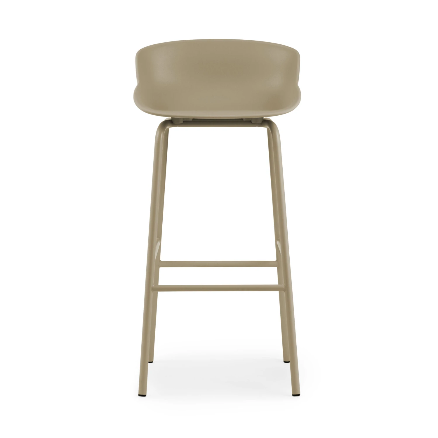 Barhocker Hyg Plastikmaterial Beige / H 75 Cm - Polypropylen - Normann Copenhagen 4 Barhocker Hyg Plastikmaterial Beige / H 75 Cm - Polypropylen - Normann Copenhagen – Bild 2