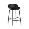 Barhocker Hyg Plastikmaterial Schwarz / H 65 Cm - Polypropylen - Normann Copenhagen -Normann Copenhagen barhocker hyg schwarz madeindesign 358276 original