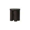 Hocker Fyr Holz Braun / Ø 40 X H 45 Cm - Normann Copenhagen -Normann Copenhagen hocker fyr dunkelbraun madeindesign 416848 original