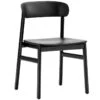 Normann Copenhagen Herit Stuhl, Eiche Schwarz – Schwarz 2 Normann Copenhagen Herit Stuhl, Eiche Schwarz – Schwarz -Normann Copenhagen nc herit tuoli musta mv2