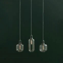 Normann Copenhagen Amp Hängelampe Groß, Weiß/Messing 11 Normann Copenhagen Amp Hängelampe Groß, Weiß/Messing -Normann Copenhagen normann copenhagen amp deckenleuchte l smoke schwarz 3 2