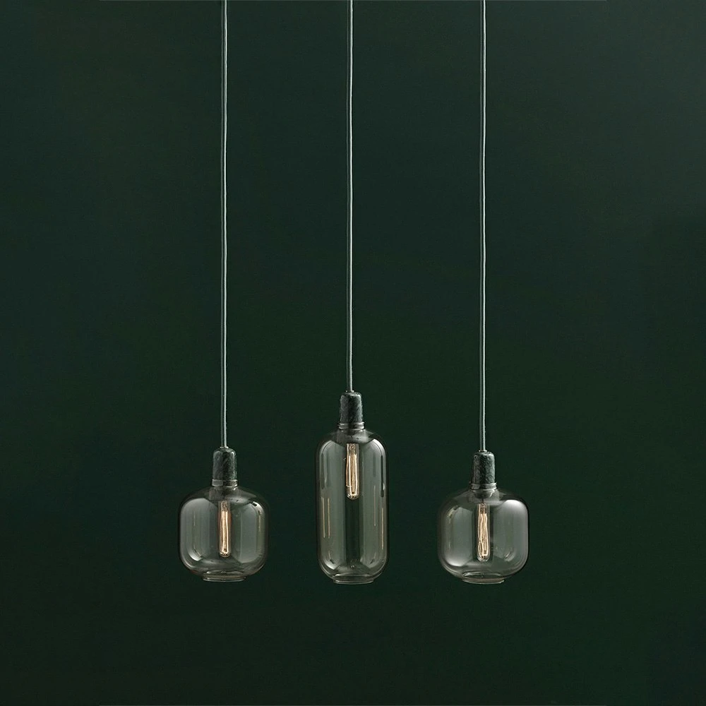 Normann Copenhagen Amp Hängelampe Groß, Weiß/Messing 6 Normann Copenhagen Amp Hängelampe Groß, Weiß/Messing – Bild 4